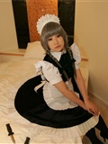 Black silk game beauty [Cosplay] izayoi Sakuya Japanese super seductive beauty photo(41)